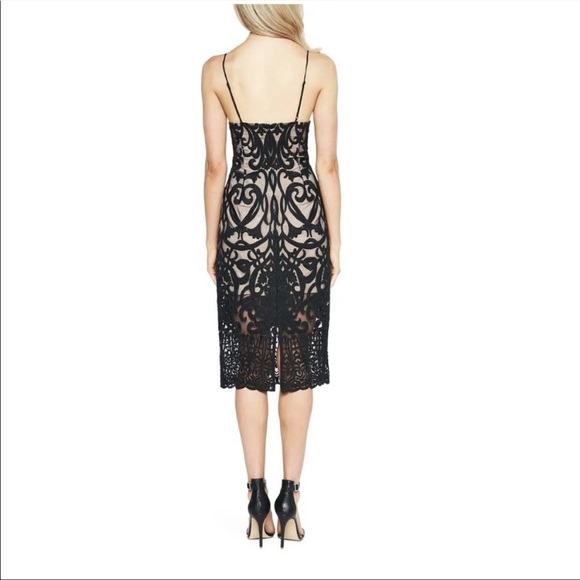 Bardot Gia Black Lace Dress size 4 XS - Picture 3 of 8